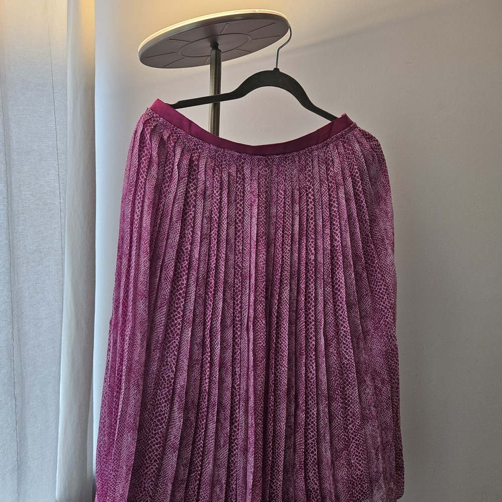 Banana Republic elegant Pink Pleated Skirt